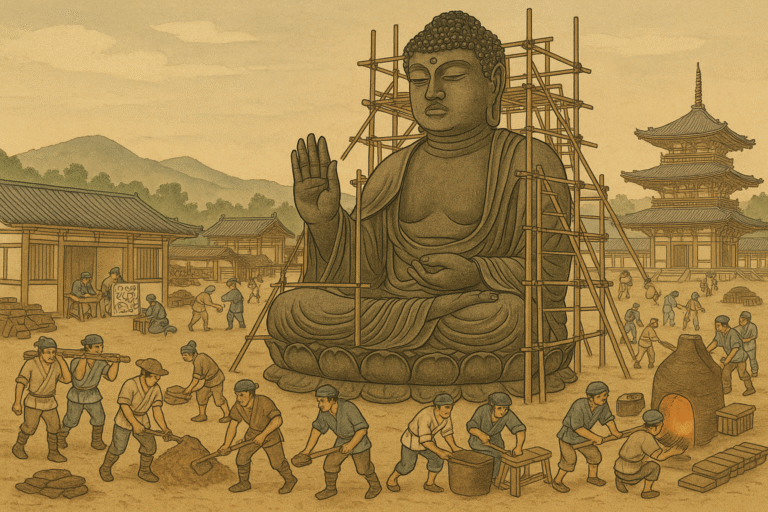 東大寺を建てた人と奈良の大仏を作ったのは誰？聖武天皇と仏師の役割を解説！