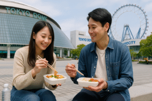 東京ドームシティは食べ物・お弁当の持ち込みOK？おすすめランチ＆注意点