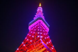 東京タワーのライトアップの色には意味があった！考えたのは誰？